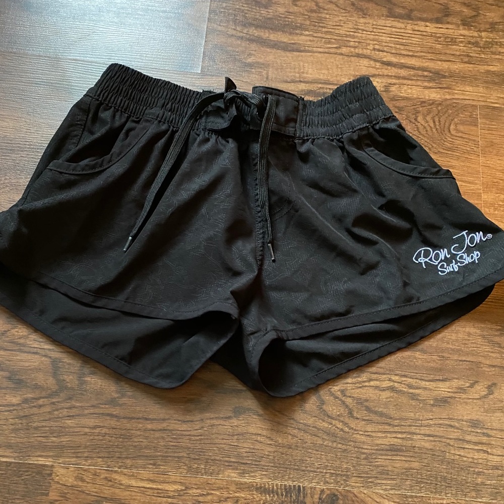 Black Ron Jon Surf Shorts